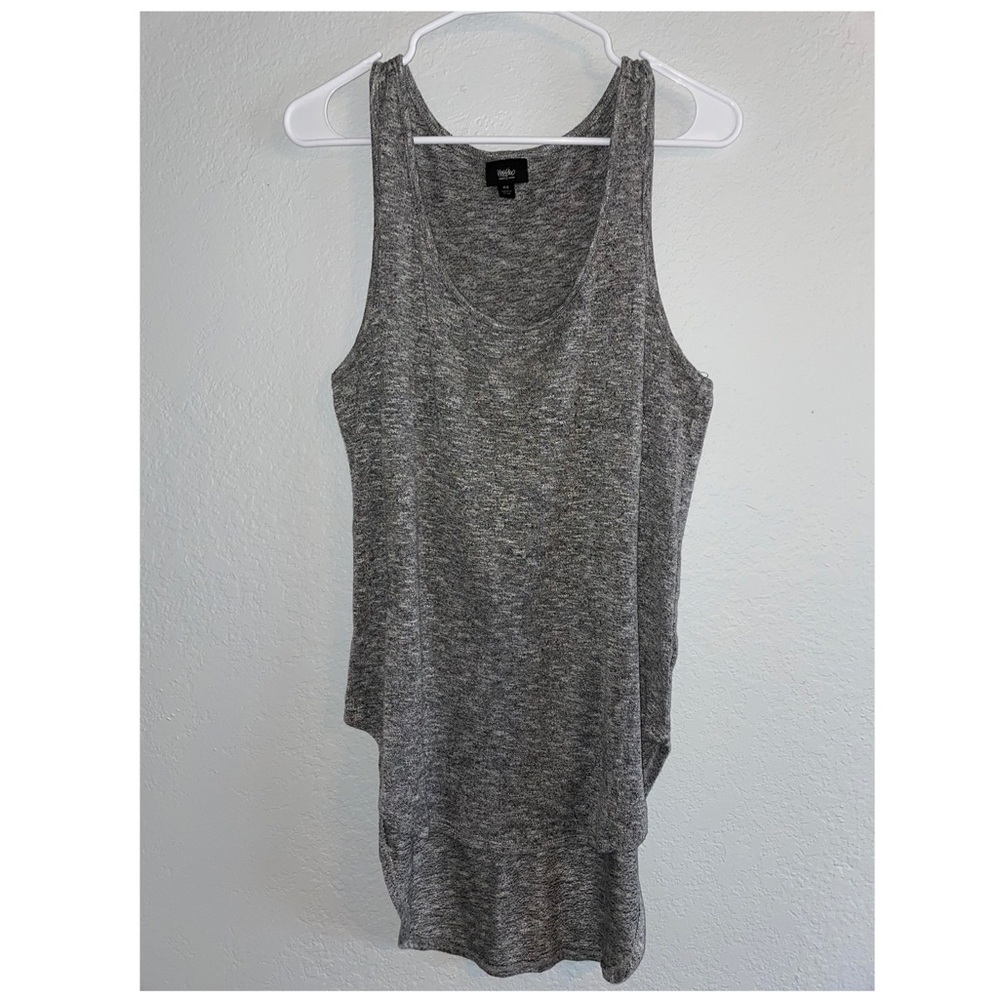 Mossimo grey and black tunic